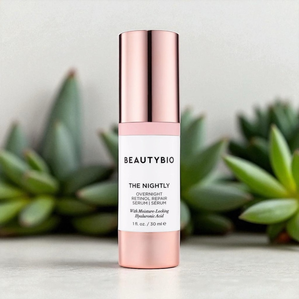 Beautybio The Nightly Firming + Smoothing Overnight Retinol Repair Serum 1oz NWB